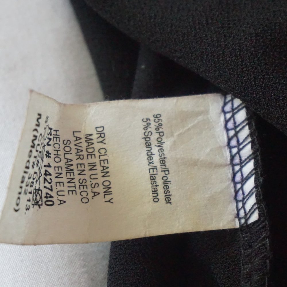 Black Racer Back Tank Dress - Picture 4 of 4
